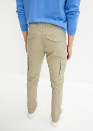 Pantalon cargo extensible Slim Fit, jambes droites, bpc bonprix collection