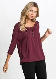 T-shirt oversize en viscose mélangée, bonprix