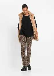 Pull côtelé oversize en viscose mélangée, bonprix