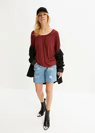 T-shirt oversize en viscose mélangée, bonprix