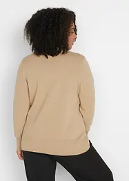Pull basique en maille fine à col montant, bonprix