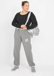 Pantalon en molleton extensible, bonprix