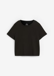 T-shirt boxy Essential en coton épais, bonprix PREMIUM
