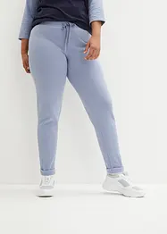 Pantalon de jogging très doux avec un revers à l'ourlet, bonprix