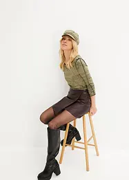 T-shirt manches longues en viscose douce, bonprix