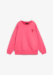 Sweat-shirt oversize en coton, bonprix
