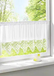 Brise-bise avec bordure crochetée, bonprix