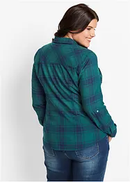 Chemisier à carreaux 100% coton, bonprix