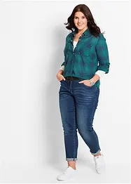 Chemisier à carreaux 100% coton, bonprix