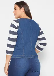 Gilet sans manches en jean extensible, bonprix