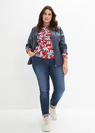 Jegging à taille mi-haute et élastiquée, bonprix