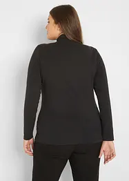 Lot de 2 T-shirts manches longues 100% coton, bonprix