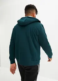 Sweat zippé doublé sherpa, bonprix