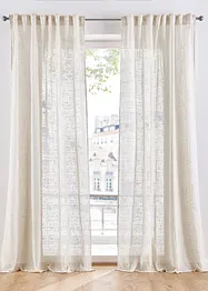 Voilage texturé, différentes tailles (1 pce), bonprix