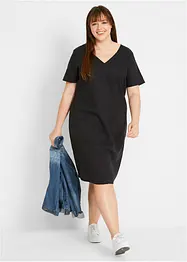 Robe courte en lin majoritaire, bonprix