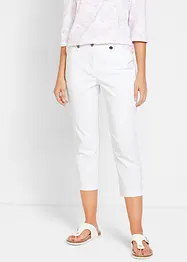 Pantalon 7/8 en bengaline avec taille élastiquée, bonprix