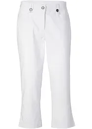 Pantalon 7/8 en bengaline avec taille élastiquée, bonprix