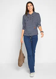 Jean bootcut, taille mi-haute, bonprix