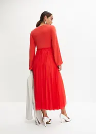 Robe plissée, bonprix