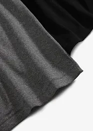 Lot de 2 tops à fines bretelles 100% coton, bonprix