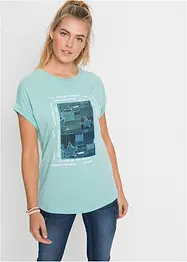 T-shirt doux en viscose mélangée, bonprix