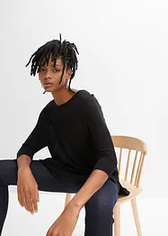 Pull en fine maille manches 3/4, bonprix