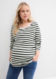 T-shirt de grossesse/d'allaitement avec coton, bpc bonprix collection