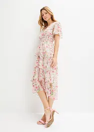 Robe longue à fleurs, bonprix