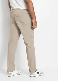 Pantalon droit extensible taille élastiquée, Regular, bonprix