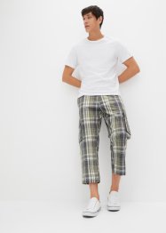 Pantalon cargo 7/8 Loose Fit, Straight, bpc bonprix collection