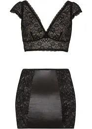 Soutien-gorge brassière et jupette (ens. 2 pces), VENUS