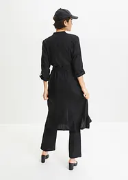 Robe à poches en lin et viscose, bonprix
