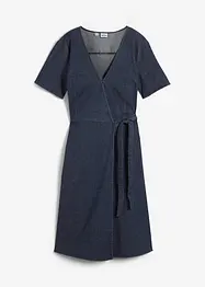 Robe en jean, effet portefeuille, bonprix