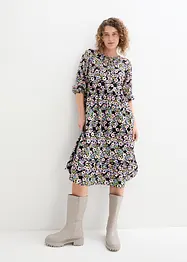 Robe midi en viscose avec poches, bonprix