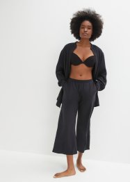Pantalon de pyjama à poches latérales en coton, bpc bonprix collection