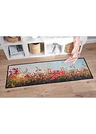 Tapis de protection avec pré fleuri, bonprix