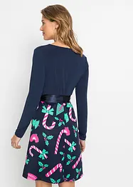 Robe trapèze courte, bonprix