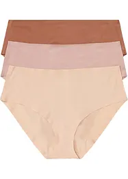 Lot de 3 culottes sans couture Feel Comfort, bonprix