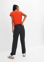 Pantalon cargo léger en Lyocell fluide, bonprix