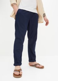 Pantalon chino Regular avec lin, Straight, RAINBOW