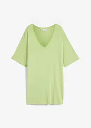 T-shirt long en viscose extensible, bonprix