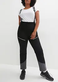 Pantalon technique en softshell extensible et déperlant, bonprix