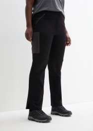 Pantalon softshell fonctionnel avec jambes amovibles, coupe droite, imperméable, bpc bonprix collection