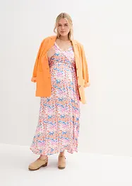 Robe maxi de grossesse imprimée avec fonction allaitement, bonprix