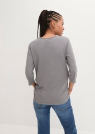 T-shirt de grossesse manches 3/4 en coton, bpc bonprix collection