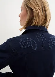 Veste à broderie ajourée, bonprix