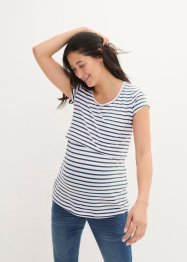 T-shirt de grossesse/d'allaitement, rayé, bpc bonprix collection