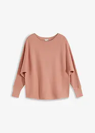 Pull oversize côtelé, bonprix