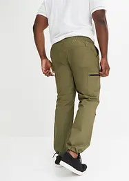 Pantalon cargo Loose Fit effet paper touch, Straight, RAINBOW