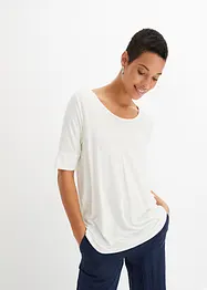 T-shirt doux en viscose extensible, bonprix